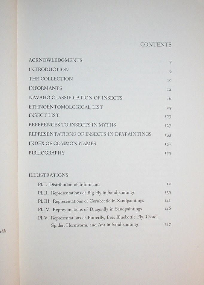 Navaho Indian Ethnoentomology - L. C. Wyman & F. L. Bailey