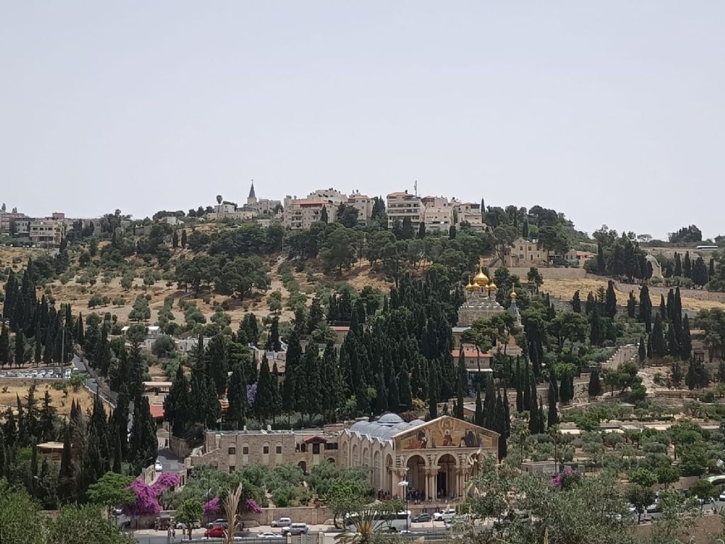 Gerusalemme: dal Monte degli Ulivi alla valle del Cedron