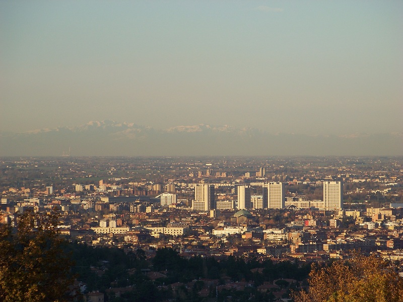 Le Alpi viste dal Bolognese