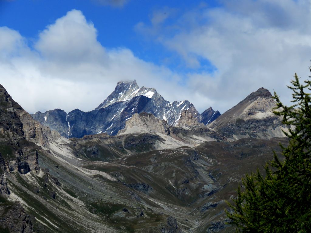 Dalla Val d''Aosta: che cima è?  Dent d''Hérens (4.171 m)