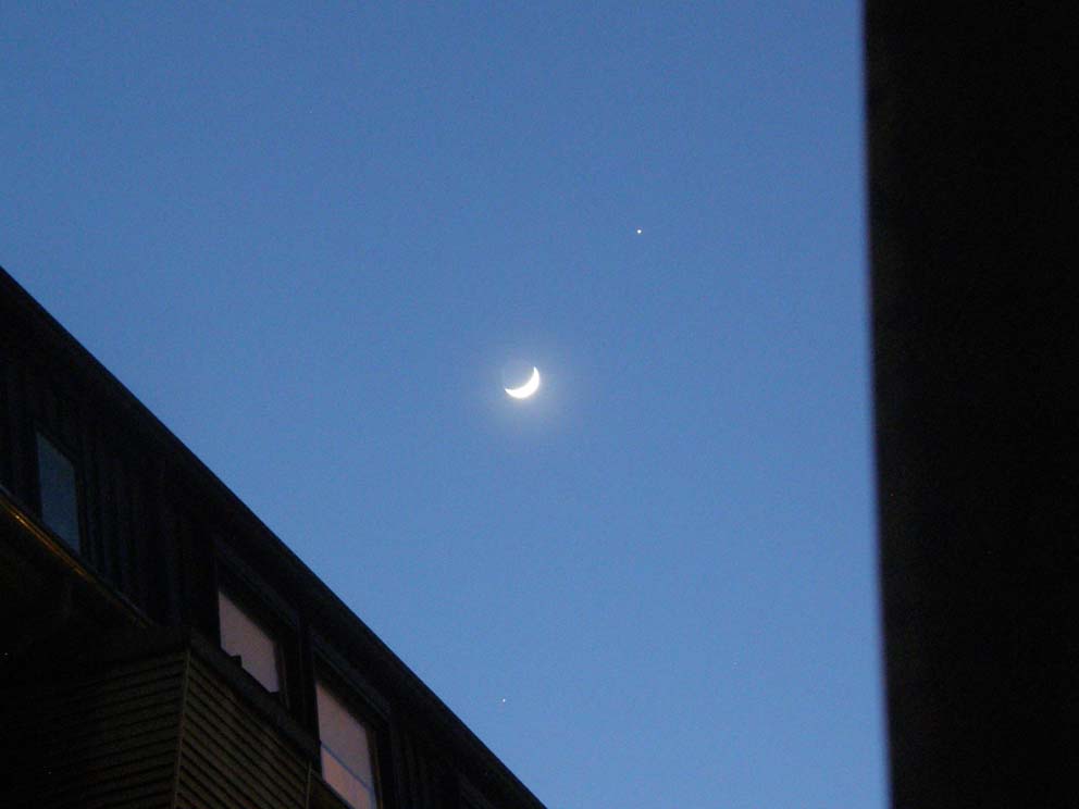 Congiunzione Luna-Giove